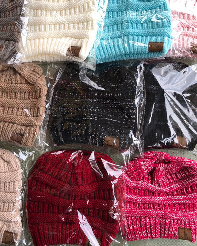 Schicke Und Gemütliche Zopfmuster-Mütze Für Herbst Und Winter