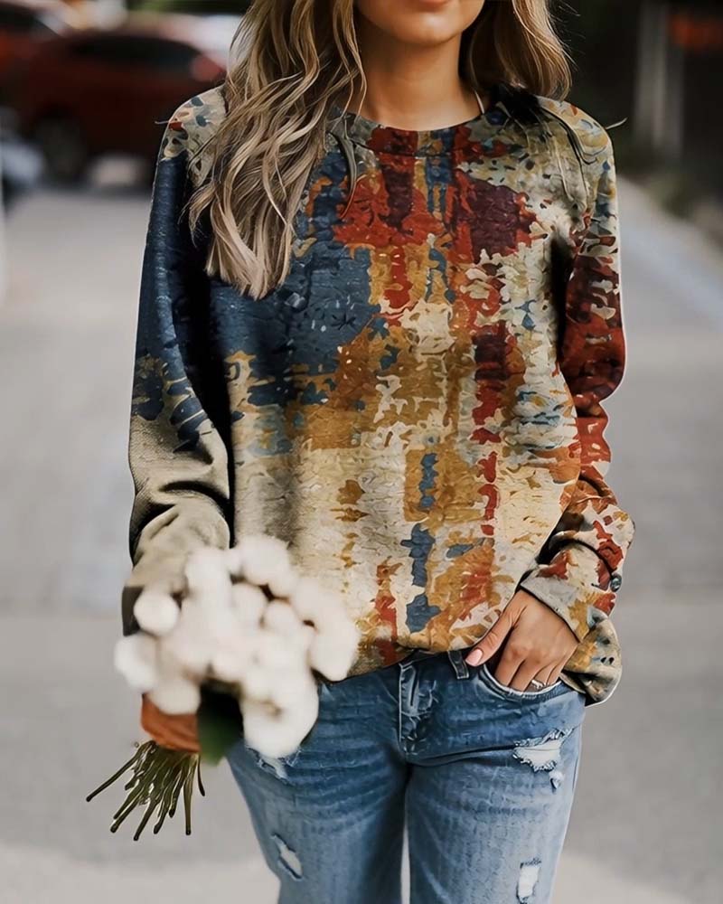 Top Vintage Gedruckt Leger