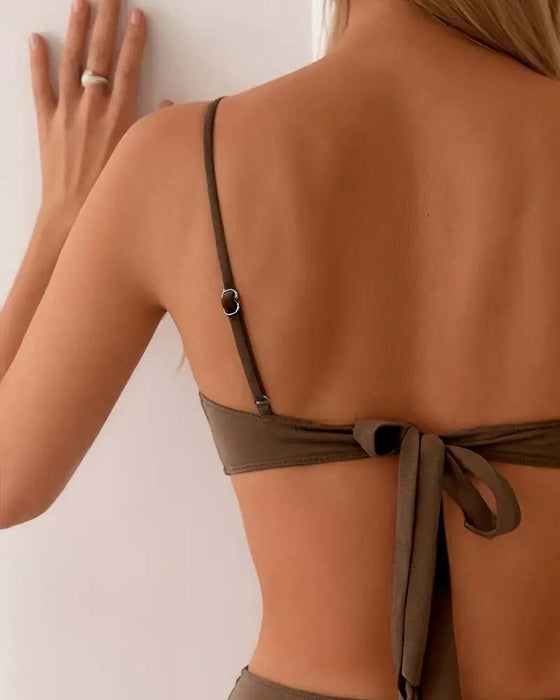 Bikini Sexy Modisch Zweiteilig
