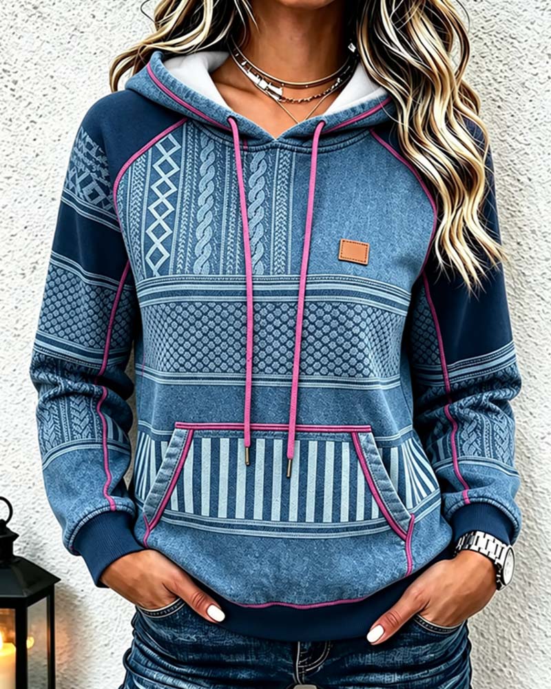 Hoodie Mit Kapuze Langarm Locker