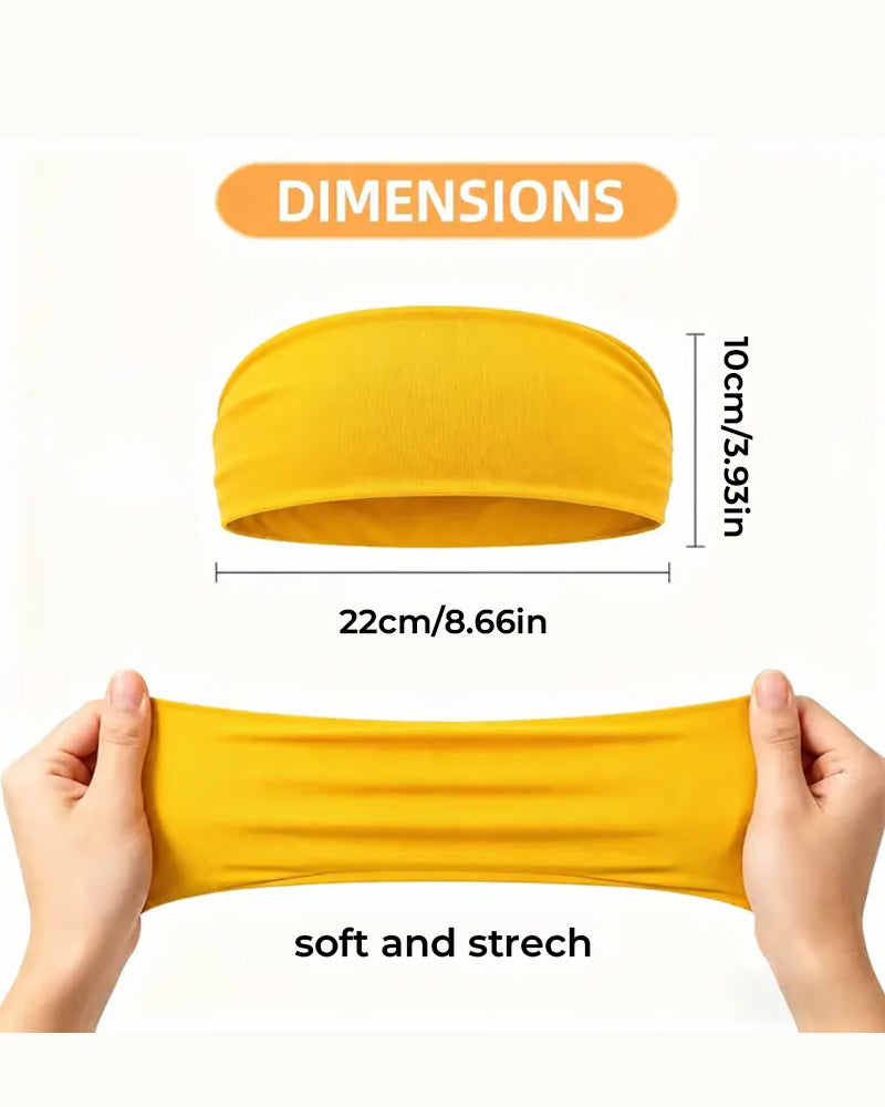 Stirnband Damen Universal Rutschfest Elastisch Mode