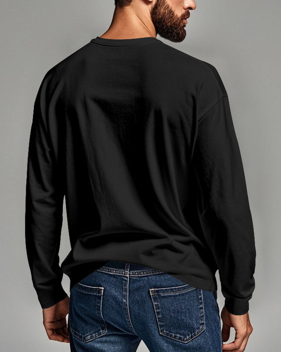 Top Atmungsaktiv Pullover Langarm Herren