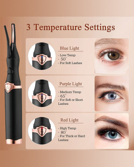 🔥Elektrischer Wimpernformer für sofortigen Glam✨ Blinzeln & funkeln! 👁️