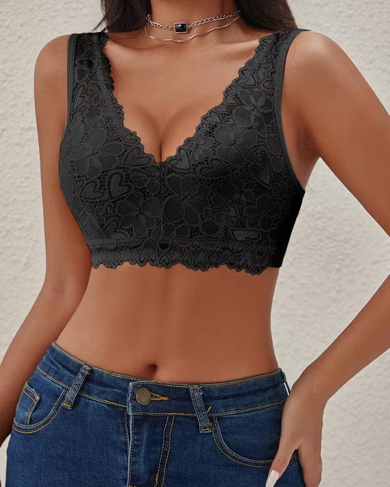 Lingerie Push-up Nahtlos Spitze