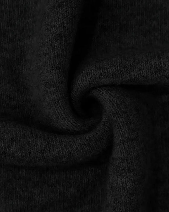Pullover Stehkragen Gemustert Kontrast