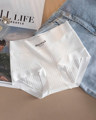 Long-Staple Cotton High Waist Briefs