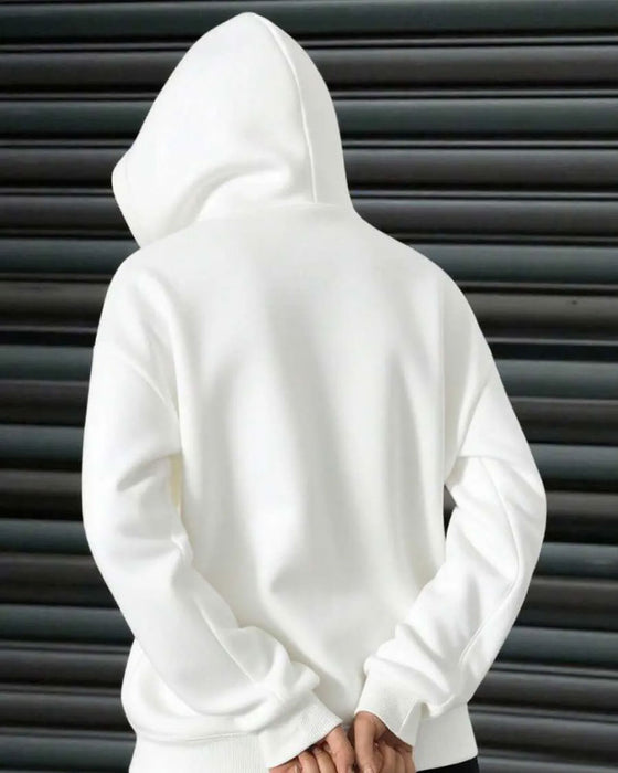 Mantel Kapuze Lässig Reißverschluss Sweatshirt