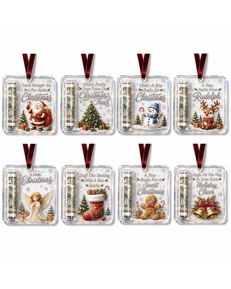 Weihnachten Bargeld Geschenk Ornament