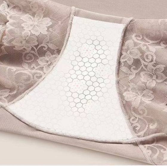 Unterwäsche Seidig Hohe Taille Formend