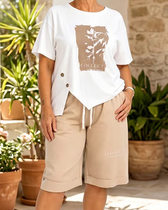Set Kurzarm T-Shirt Und Shorts