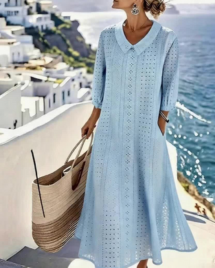 Kleid Baby Doll Hohler Halsausschnitt
