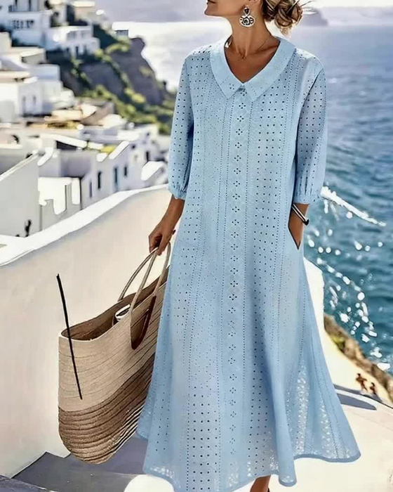Kleid Baby Doll Hohler Halsausschnitt