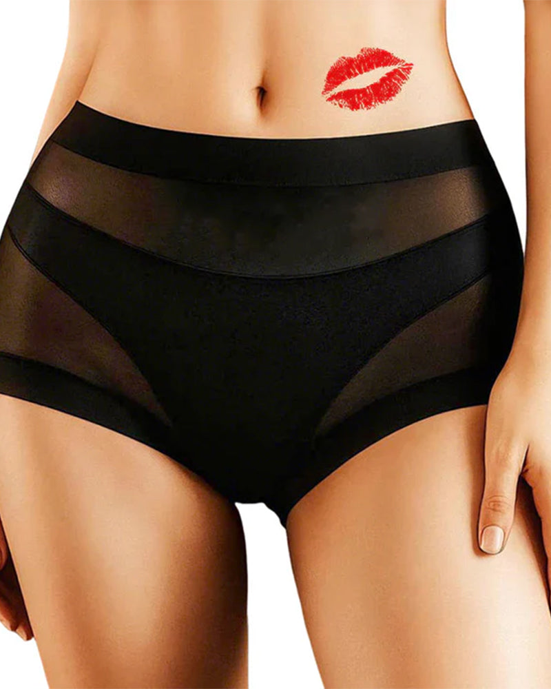 Shorts Hohe Taille Schlankheit