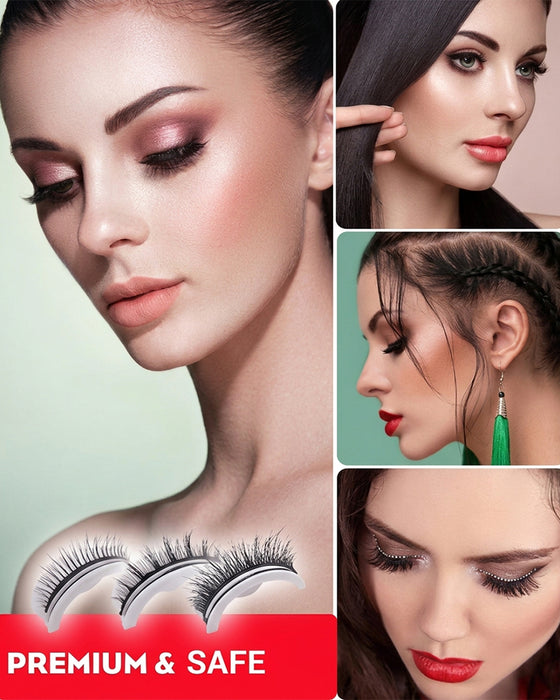 🥳2026 Im Angebot 🥳💞 Mehr Als 50.000 Verkauft! 👁️✨ Wiederverwendbare Selbstklebende Falsche Wimpern – Kein Kleber Nötig, Einfach Auftragen Und Los. Natürliche Locke, Wiederverwendbar Und Leicht Zu Entfernen. Ein Echter Gamechanger In Der Schönheit! 💕🌸