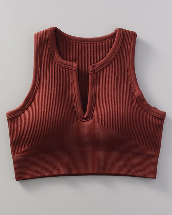 Tank Top Yoga Sport Mit Bh
