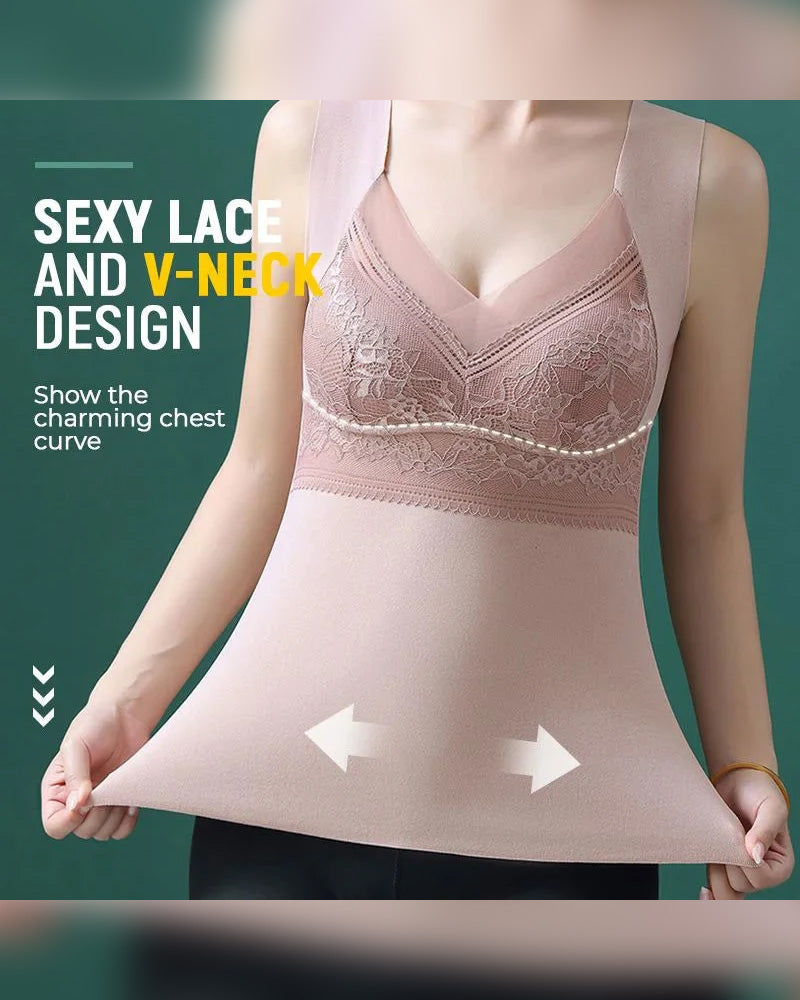 🔥2-In-1 Thermounterwäsche Mit Integriertem Bh