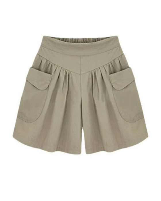 Shorts Locker Hochtailliert Schlankmachend