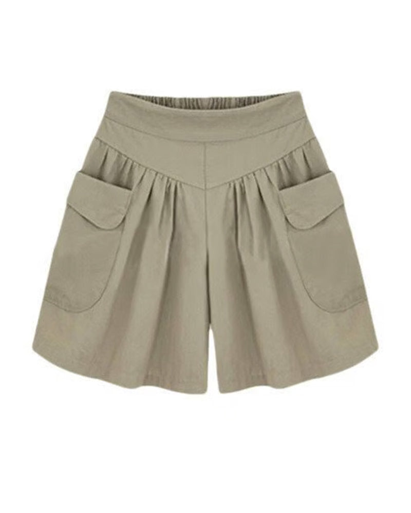 Shorts Locker Hochtailliert Schlankmachend