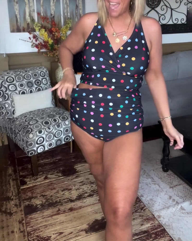 Bikini Bralet Polka Punkt