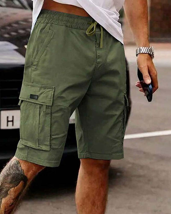 Shorts Kordelzug Cargo Casual