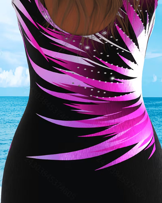 Einteilig Gradient Shorts