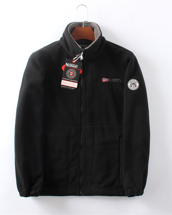 Jacke Herren Doppel-Lag Fleece & 50% RABATT