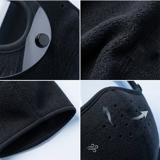 Thermischer Ohrenschutz Winter-Gesichtsmaske mit Schutzvisier