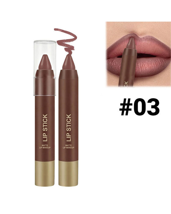 Samt Matt Seiden Textur Hohes Pigment Lippenstift