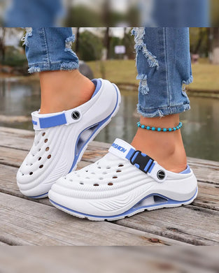 Sandalen Outdoor Dicke Sohle Rutschfest Geruchsresistent Langlebig Schnelltrocknend Weich Strand