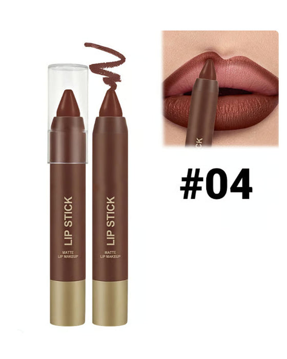 Samt Matt Seiden Textur Hohes Pigment Lippenstift