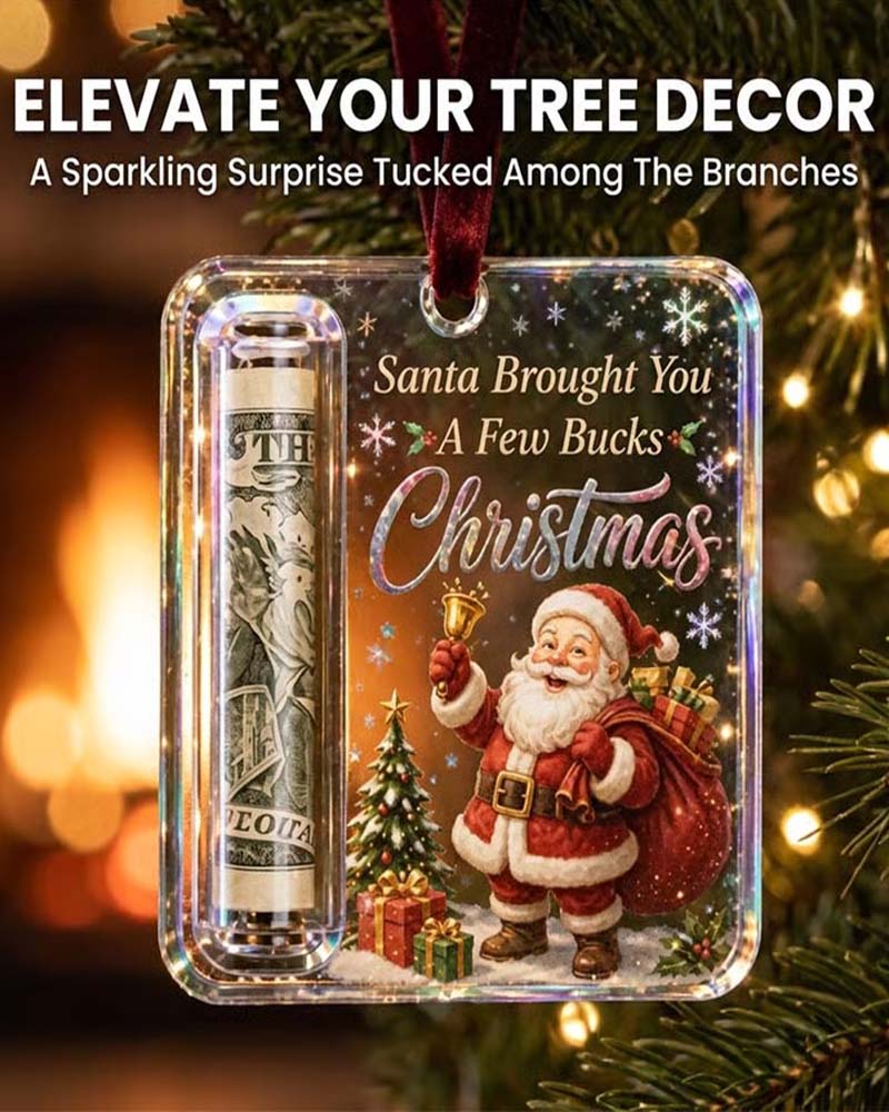 Weihnachten Bargeld Geschenk Ornament