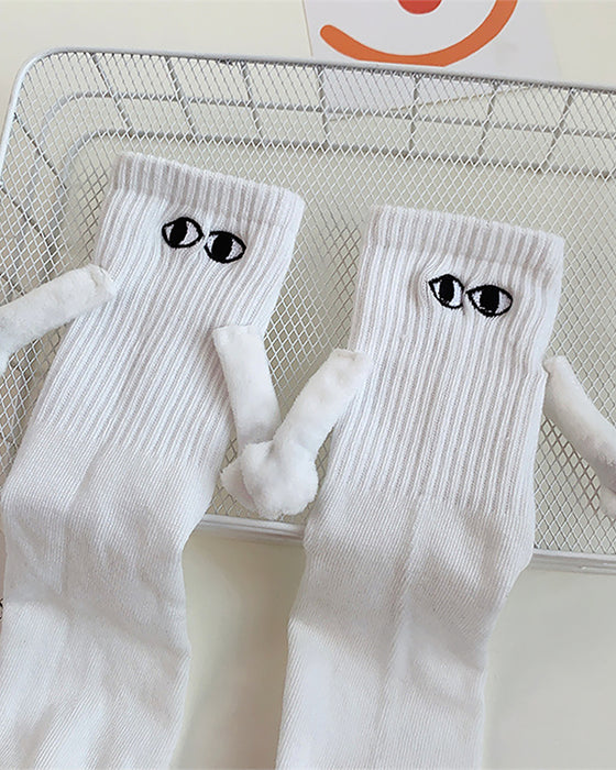 Lustige magnetische Socken