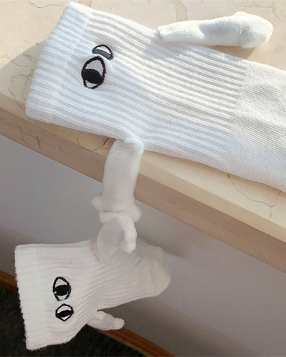 Lustige magnetische Socken