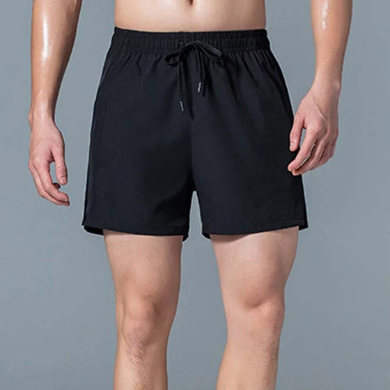 Shorts Herren Einfach Unifarben Kordelzug Tasche