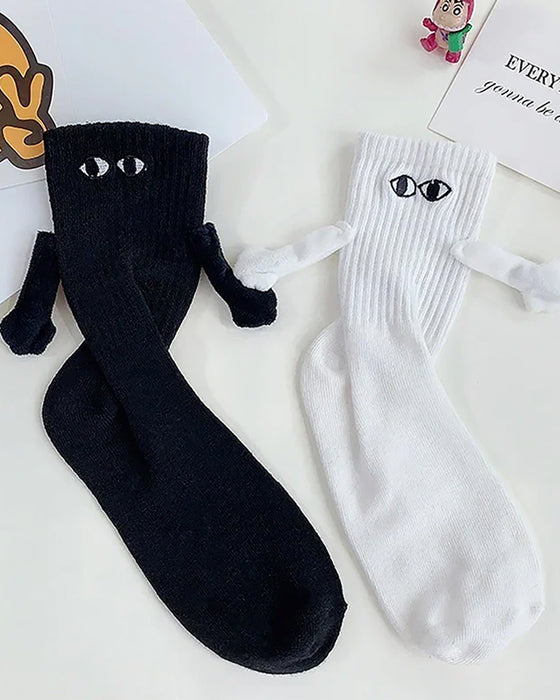 Lustige magnetische Socken