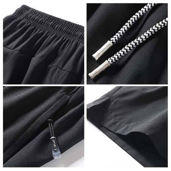 Shorts Herren Einfach Unifarben Kordelzug Tasche