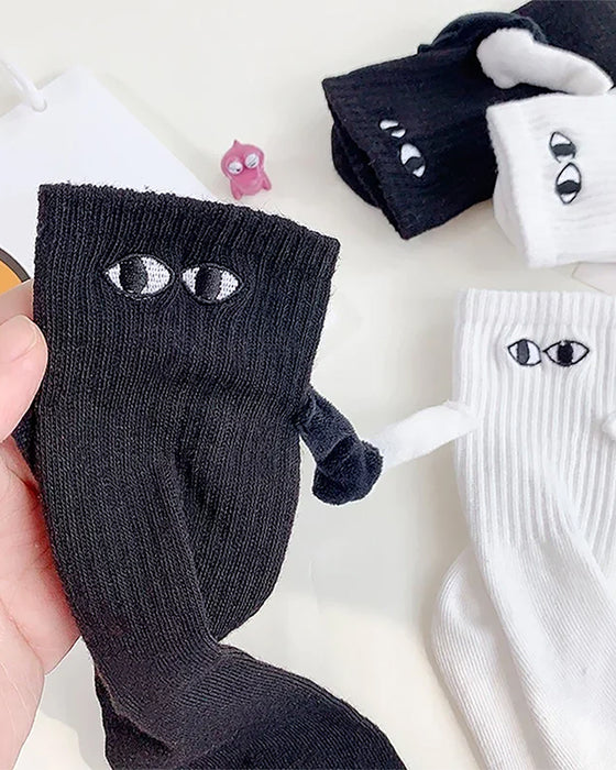 Lustige magnetische Socken