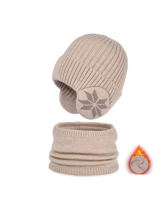 Wintermütze, Schal, Warme Strickmütze
