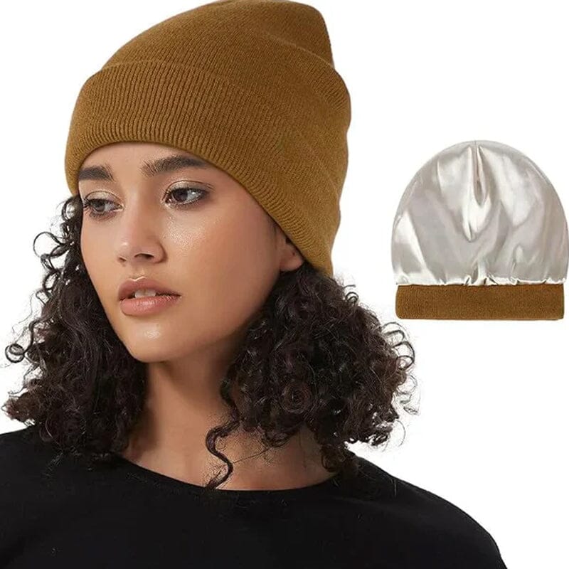 Mütze Ohrenschützend Gestrickt