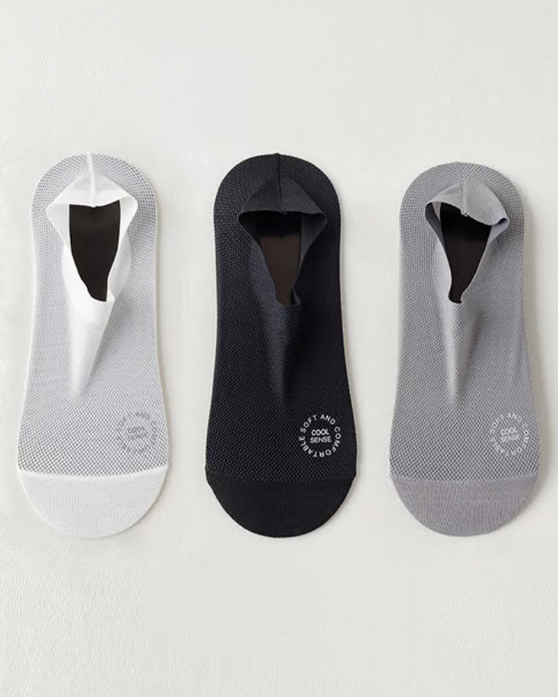 Socken Herren Eis Seide Boot