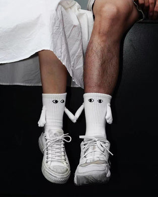 Lustige magnetische Socken