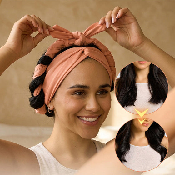 Yoga-Stirnband Hitzefreies Locken