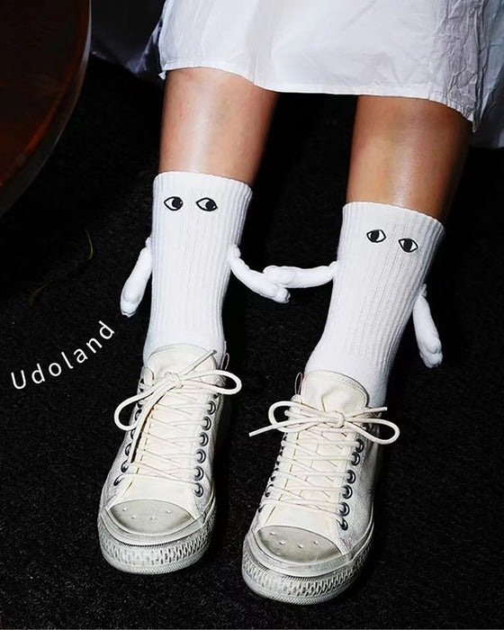 Lustige magnetische Socken