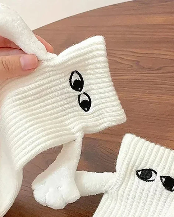 Lustige magnetische Socken