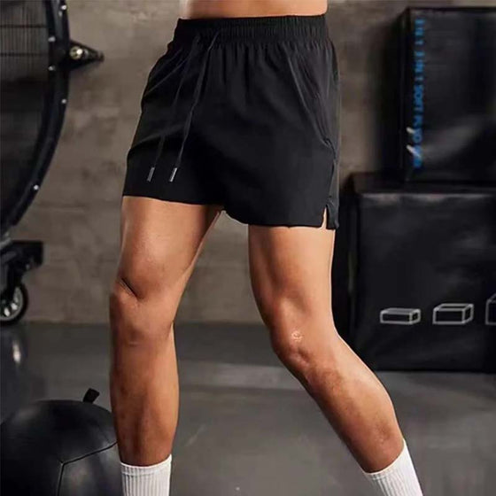 Shorts Herren Einfach Unifarben Kordelzug Tasche