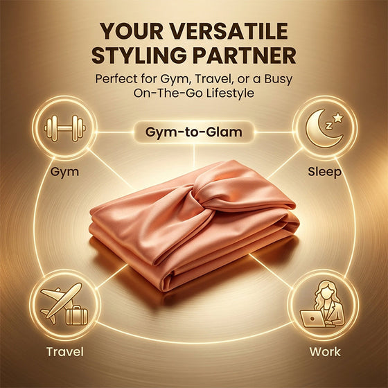Yoga-Stirnband Hitzefreies Locken