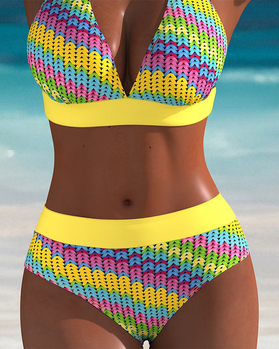 Bikini Bunt Halterneck