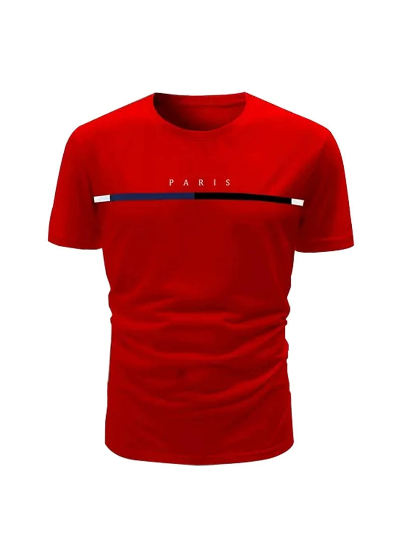 T-Shirt Schnell Trocknend Rundhals Kurzarm