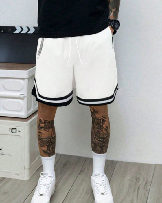 Herrenshorts Sport Kordelzug