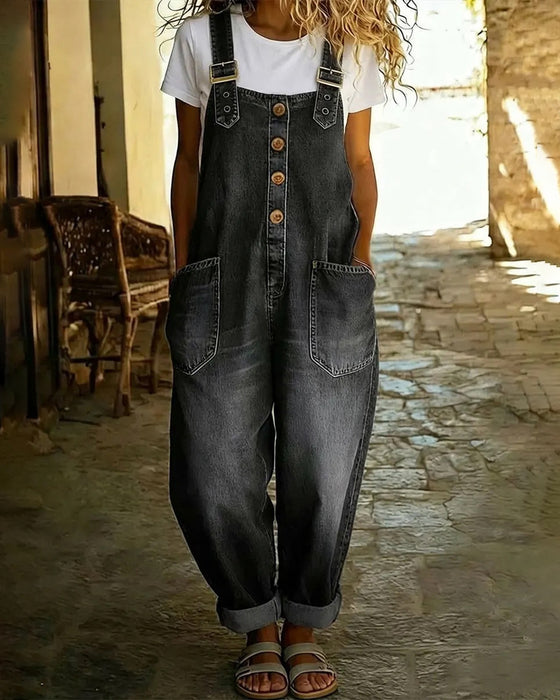 Overall Verstellbar Denim